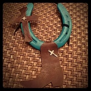 Horse shoe home decor hand made